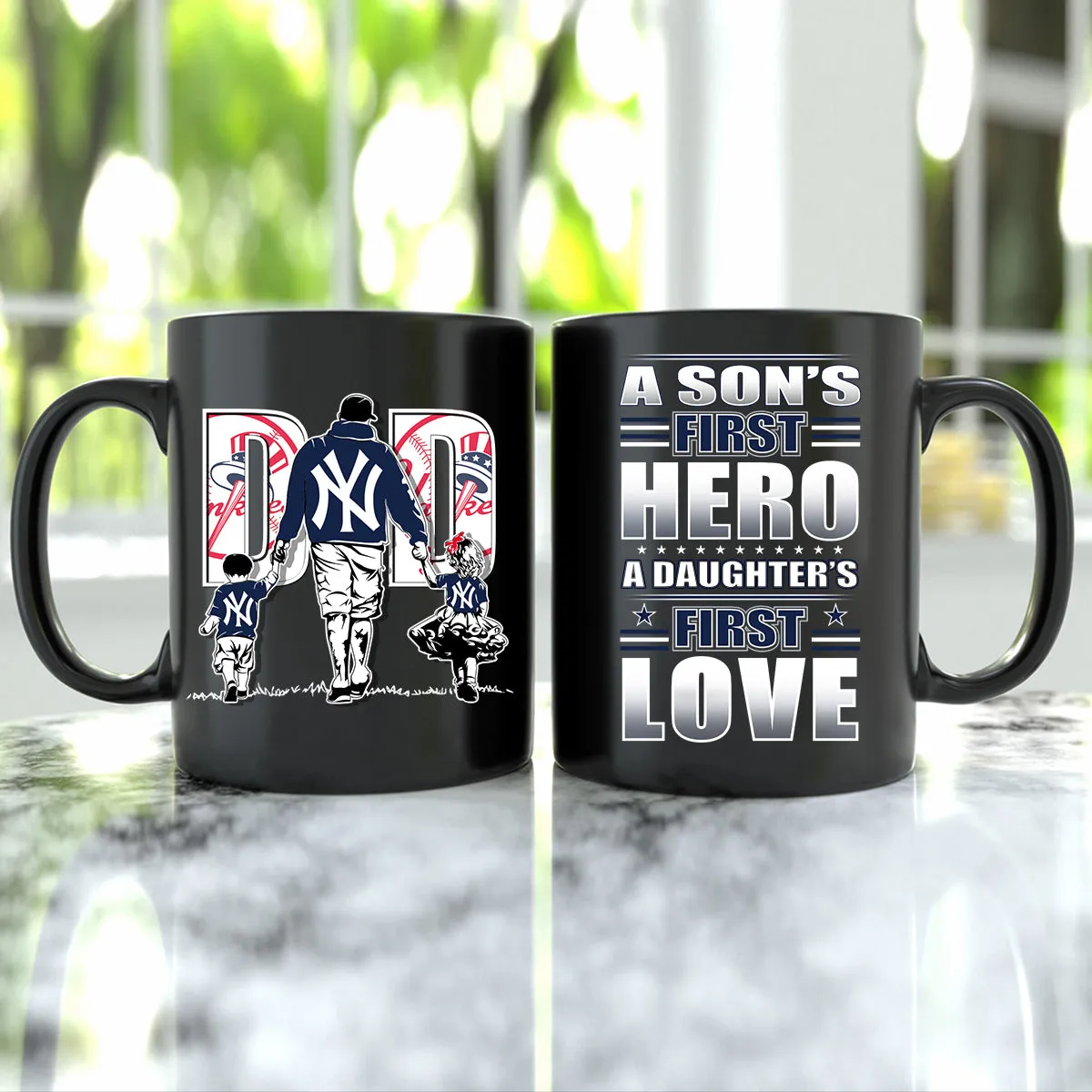 Meaningful Gifts for Fathers Day - NYYK Dad Mug