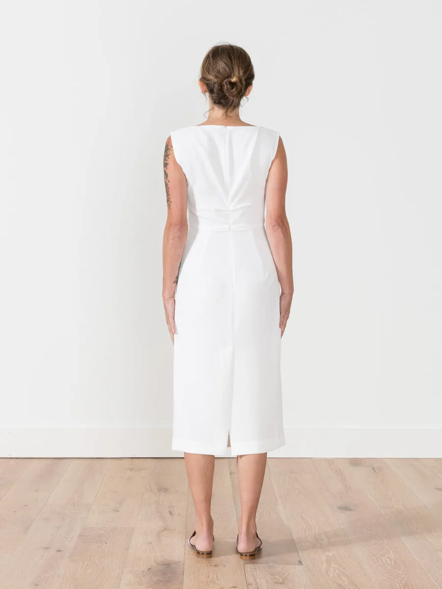 medina dress - white