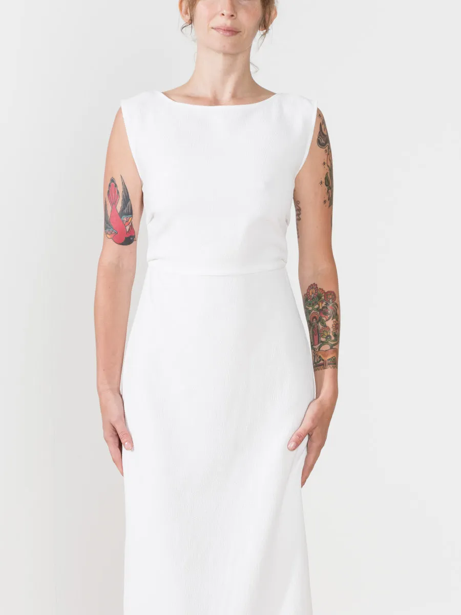 medina dress - white