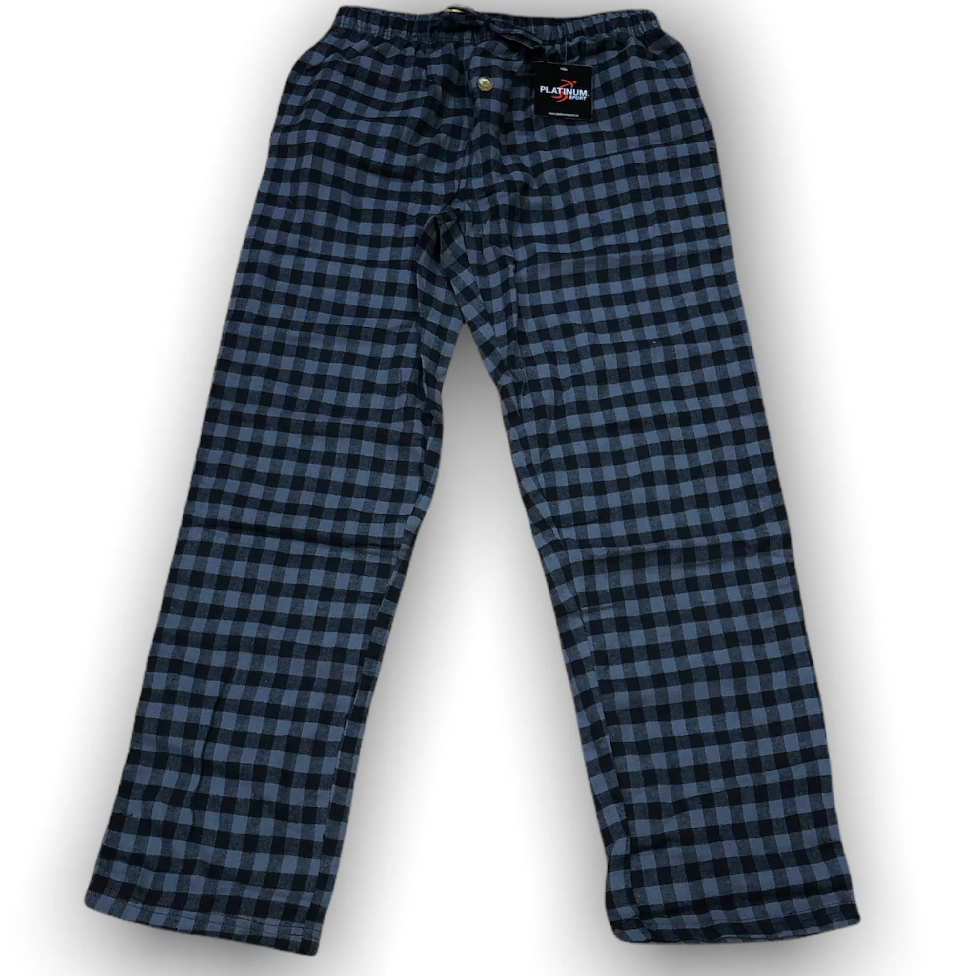 Men's 100% Cotton Flannel Plaid Sleep Pants