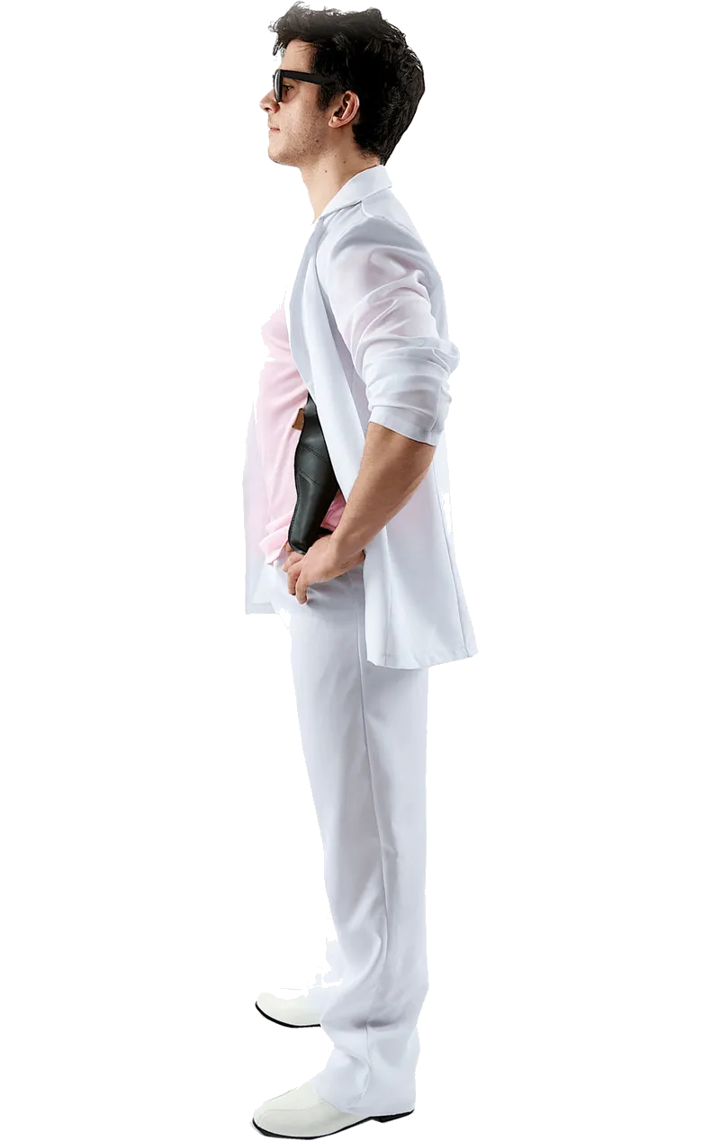 Mens James Crockett Miami Vice Costume