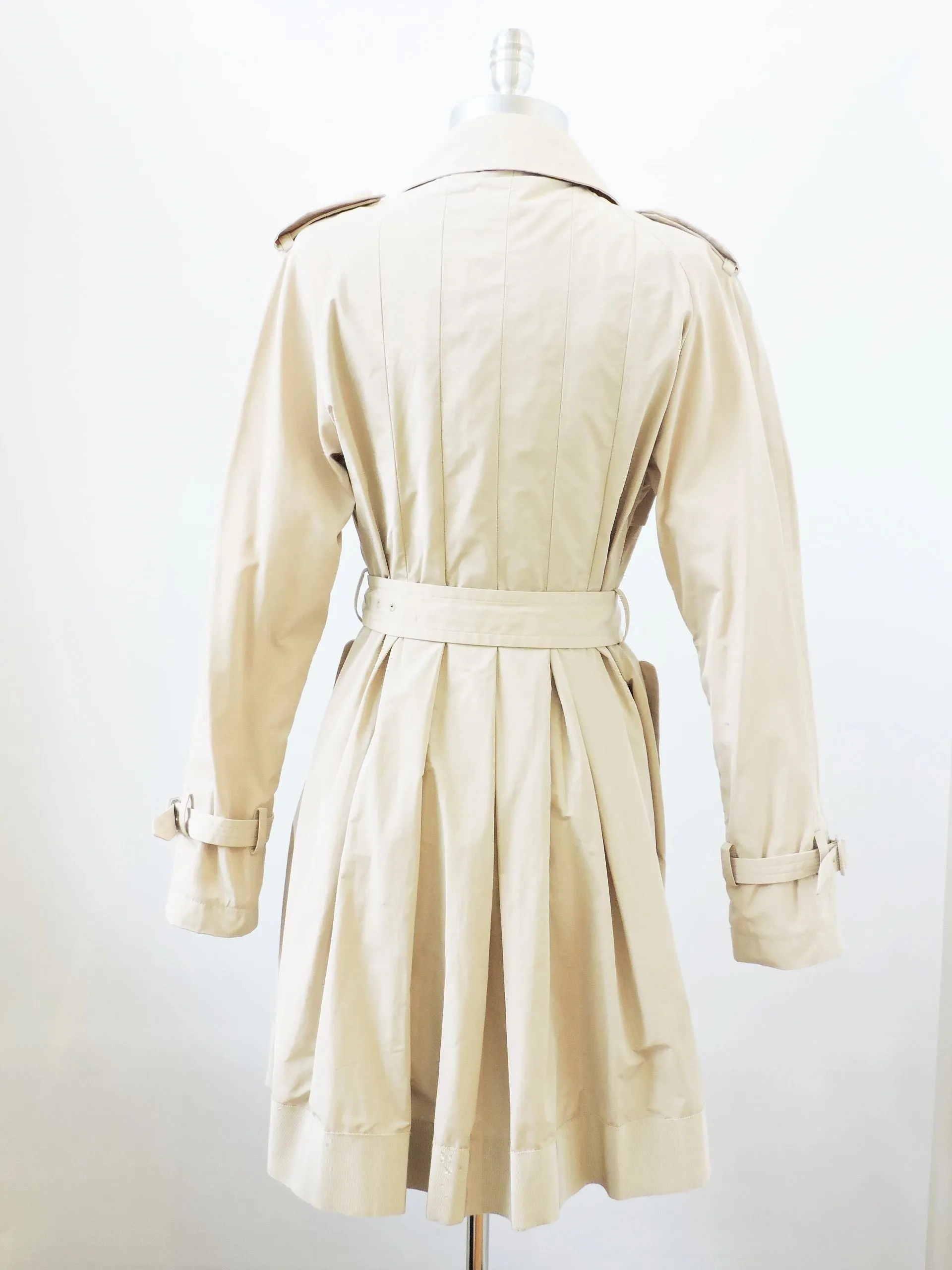 Moncler Double Breasted Trench Coat Size 3 (L Us)
