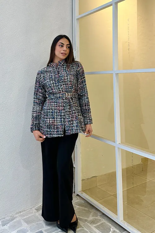 Myra Tweed Coord Set
