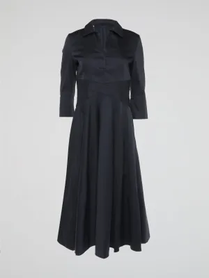Navy Shirt Dress