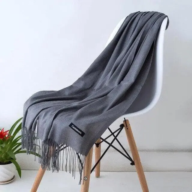 New Stylish Winter Scarf For Ladies Shawls And Wraps Neck Scarves Women Female Stoles Casual Wear Pashmina Scarf and Shawl Soft Women Pashminas