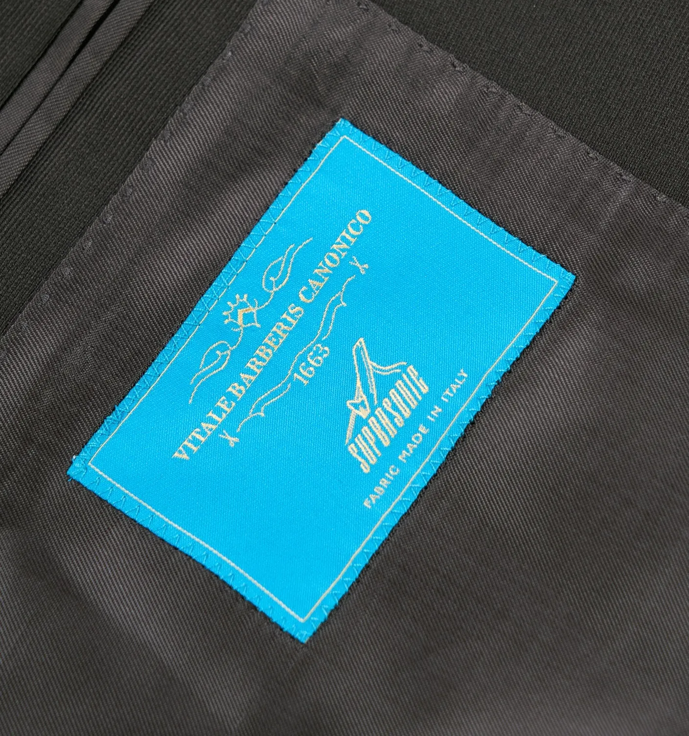 New SUITREVIEW Elmhurst Black Light Flannel Wide Peak Tuxedo - Size 40L, 42R (Other Sizes Special Order)
