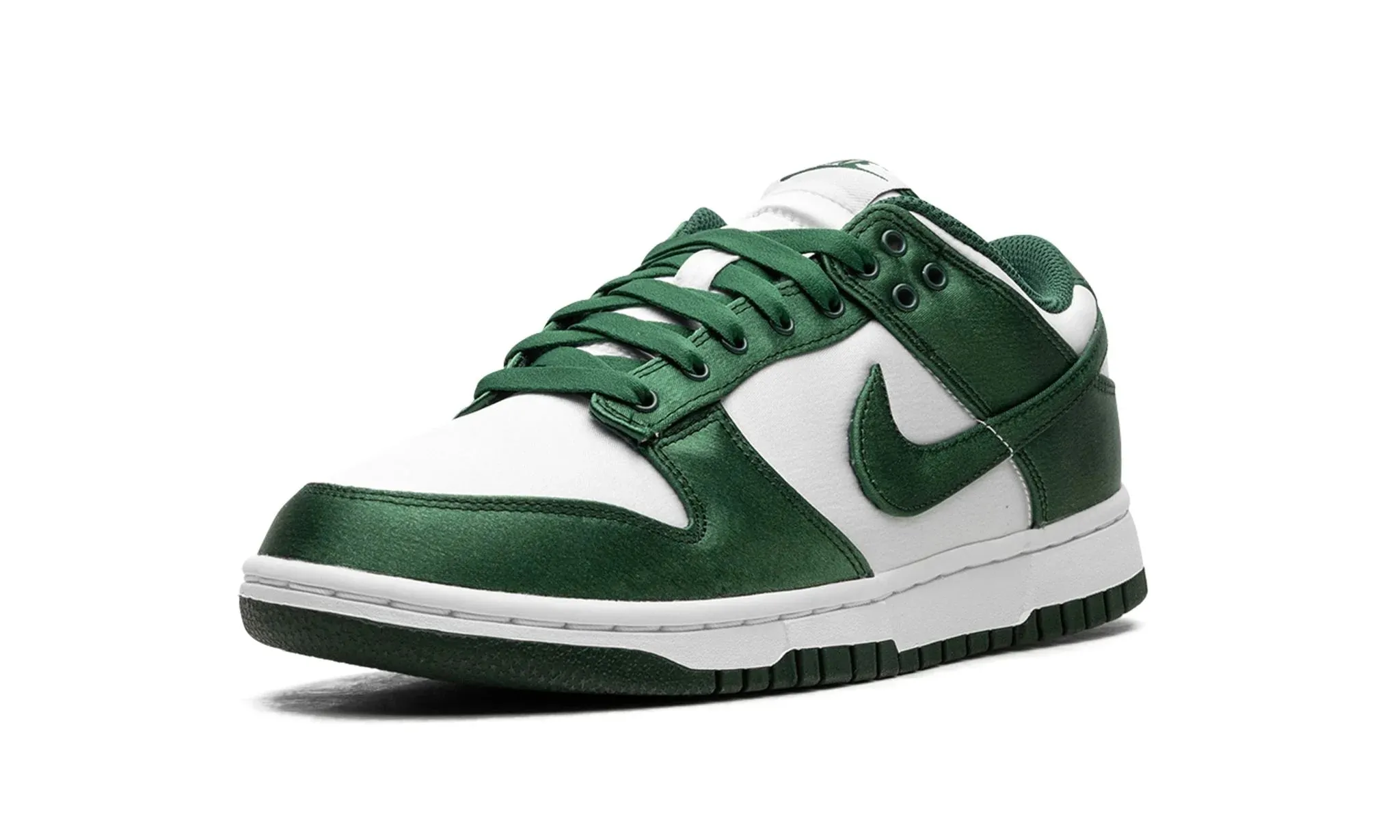 Nike Dunk Low "Michigan State Satin" Women's