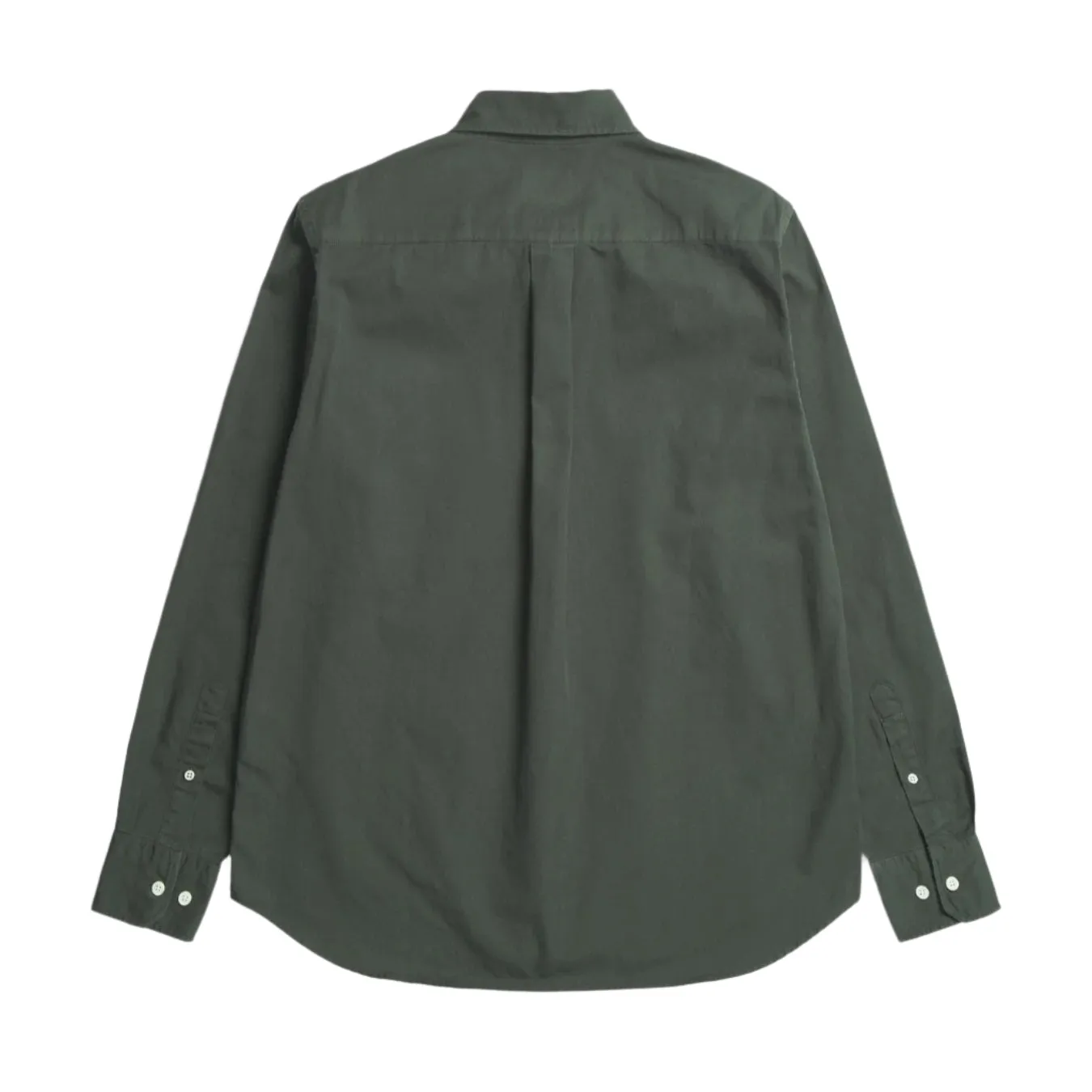 Norse Projects Algot Twill Shirt Black Olive