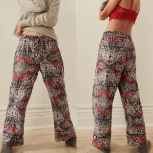 NWT Anthropologie Florence Balducci Menagerie Flannel Printed Sleep Pants