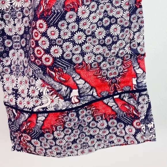 NWT Anthropologie Florence Balducci Menagerie Flannel Printed Sleep Pants