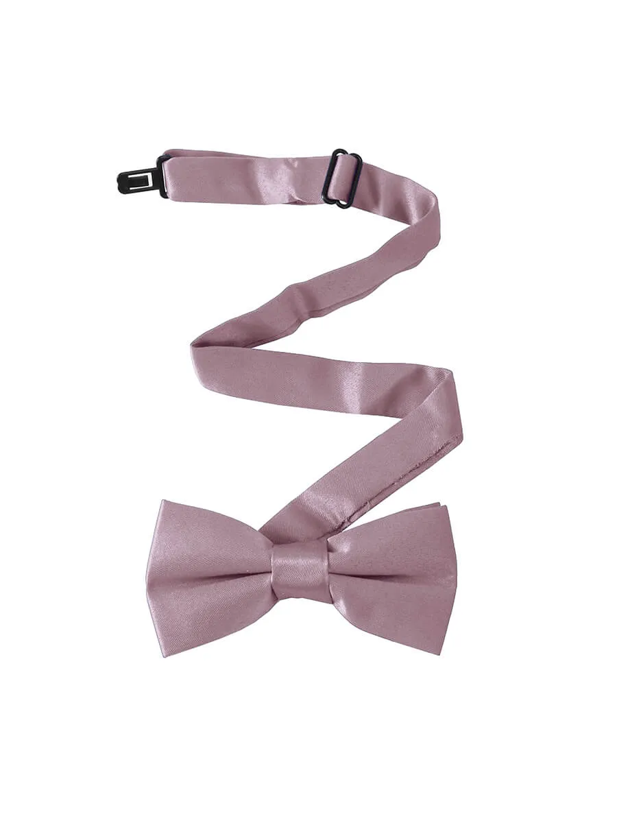 NZ Bridal Dusk Satin Bow Tie Men Wedding Accessories
