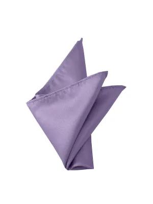 NZ Bridal Dusty Purple Satin Pocket Square Men's Wedding Accessories