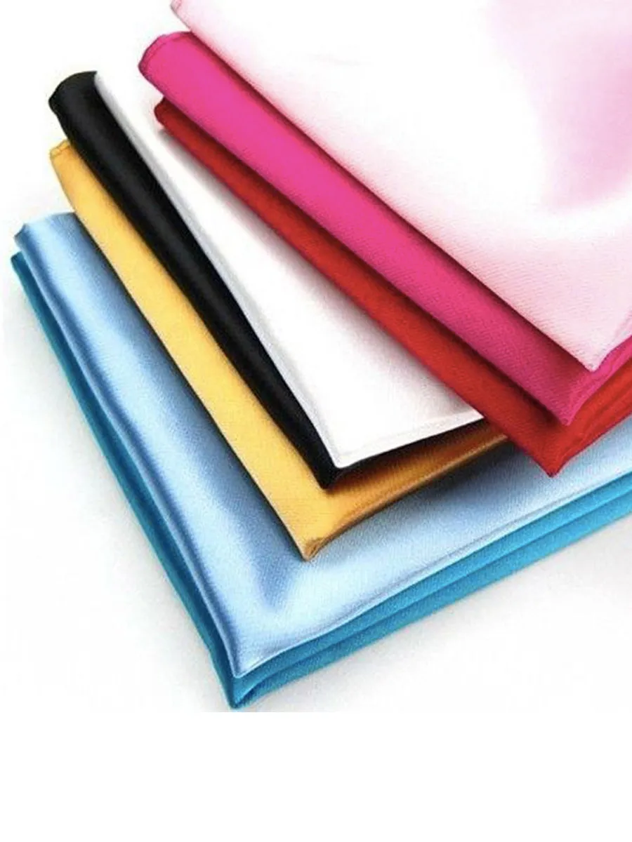 NZ Bridal Eucalyptus Satin Pocket Square Men's Wedding Accessories