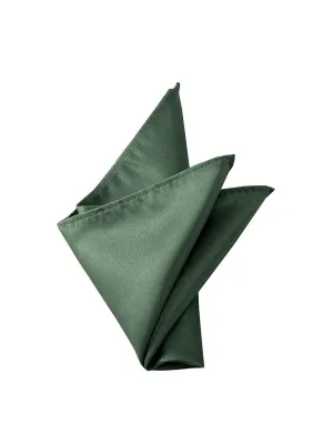 NZ Bridal Eucalyptus Satin Pocket Square Men's Wedding Accessories