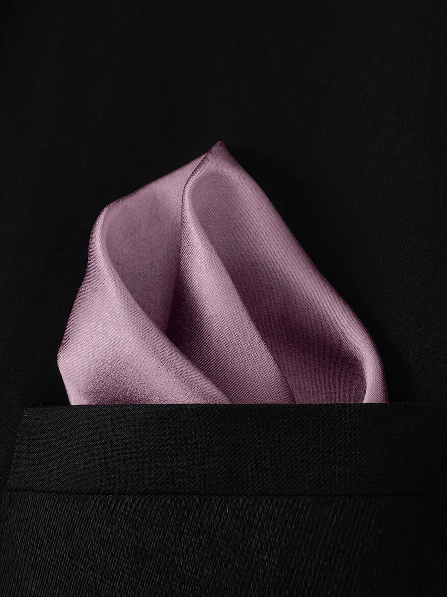 NZ Bridal Wisteria Satin Pocket Square Men's Wedding Accessories
