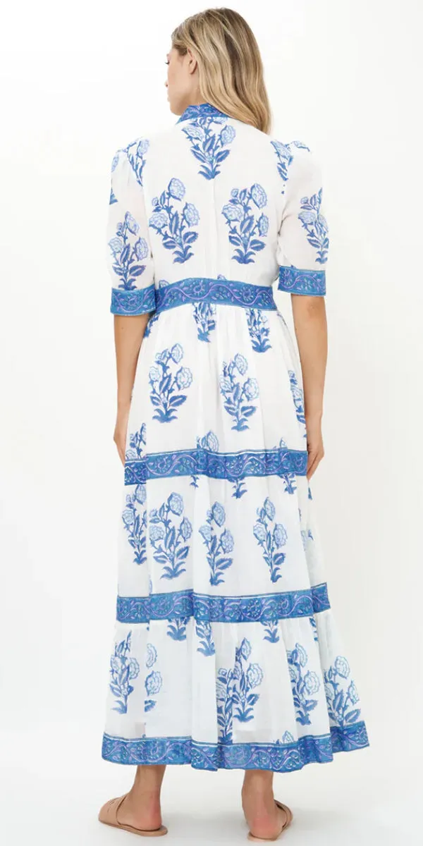 Oliphant Cuffed V-Neck Maxi