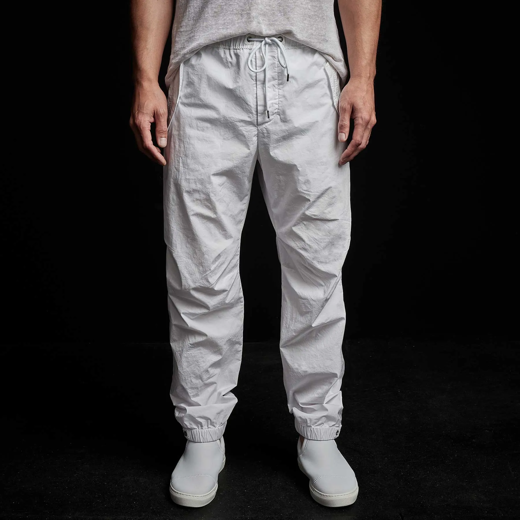 Parachute Flight Pant - White