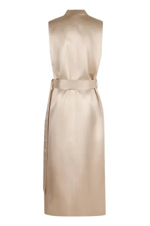 PHILOSOPHY DI LORENZO SERAFINI Belted Long Vest