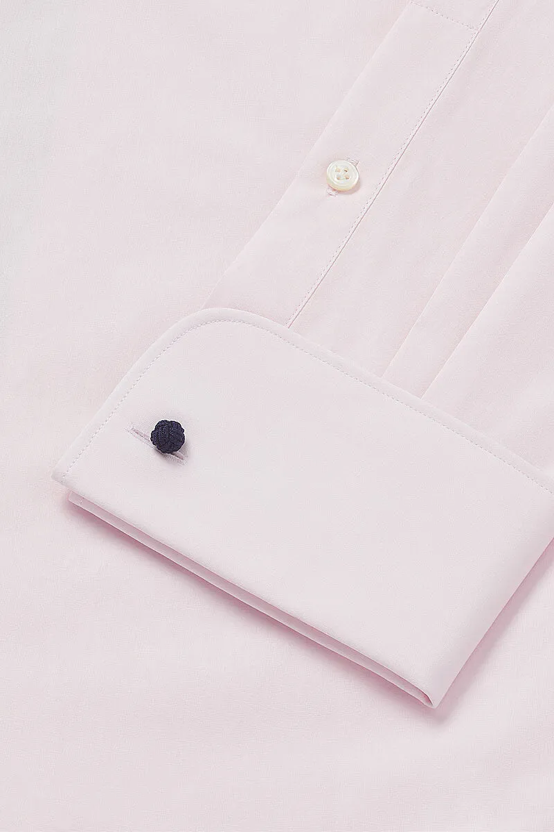 Pink Poplin St James's Collar Classic Fit Double Cuff Shirt