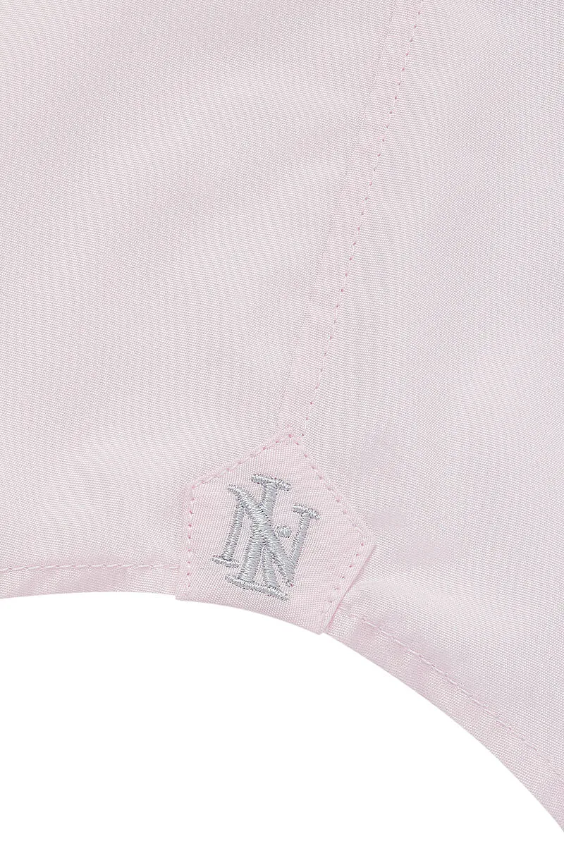 Pink Poplin St James's Collar Classic Fit Double Cuff Shirt