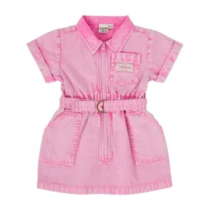 Piper Denim Belted Dress