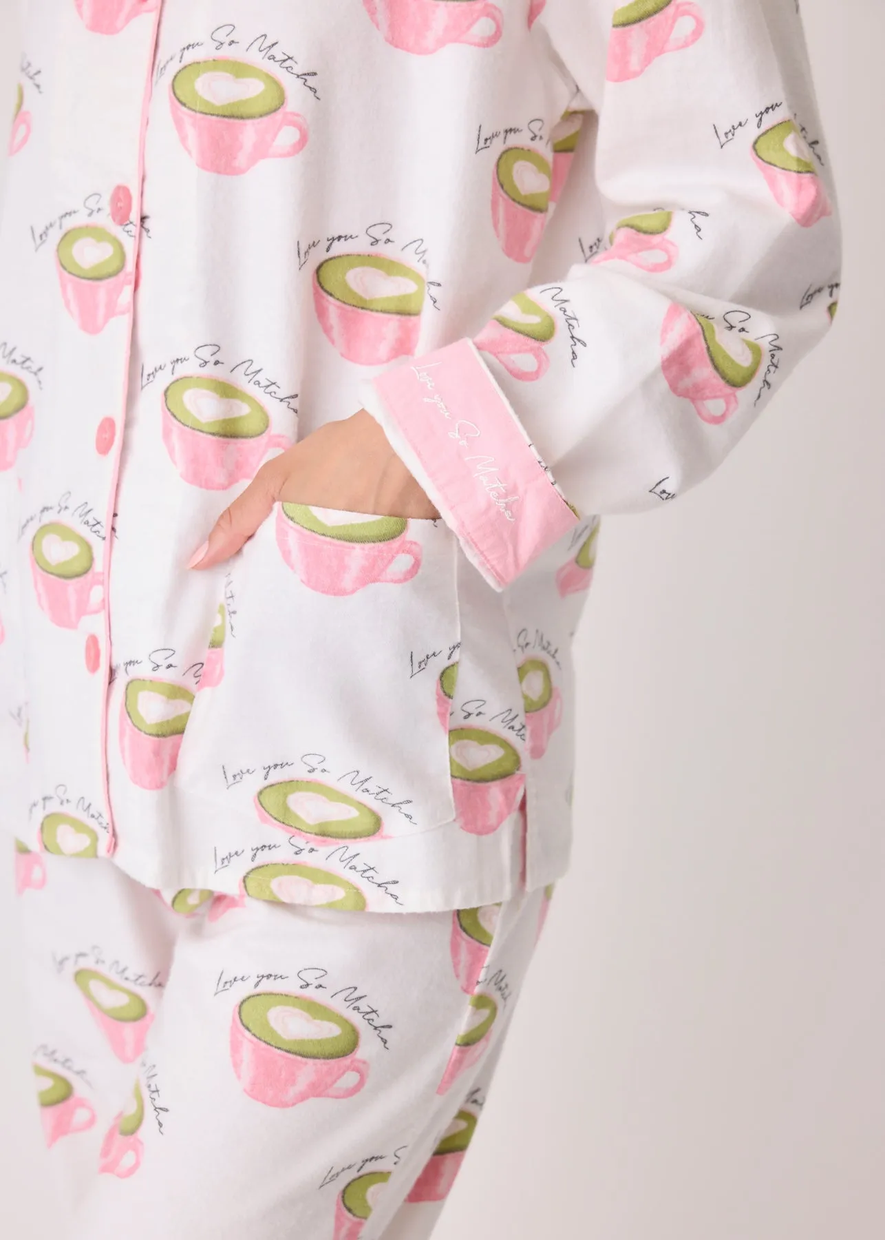 PJ Salvage - Cozy Flannel PJ Set- RPFLPJ-F24- WLNEN/BLWH