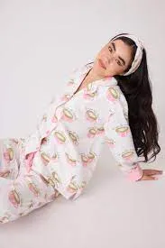 PJ Salvage - Cozy Flannel PJ Set- RPFLPJ-F24- WLNEN/BLWH