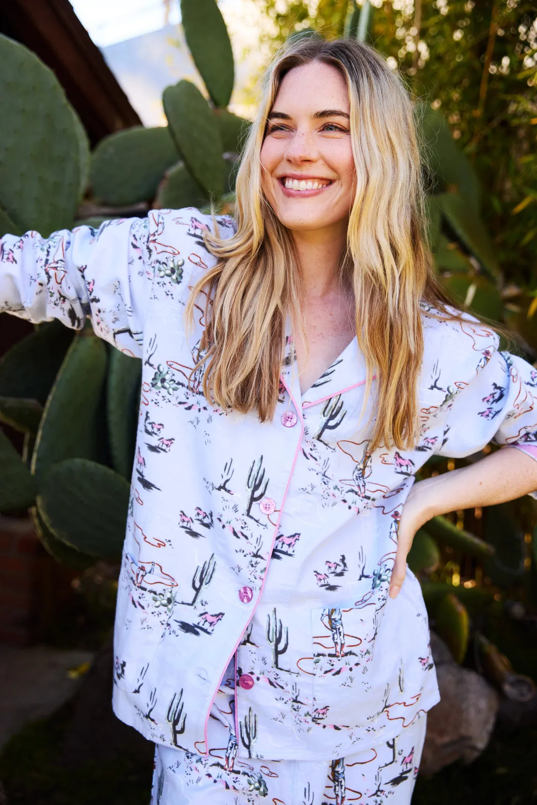 PJ Salvage - Cozy Flannel PJ Set- RPFLPJ-F24- WLNEN/BLWH