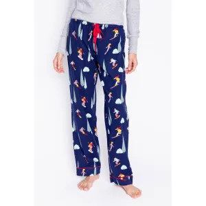 PJ Salvage Skiers Womens Flannel Pant 2023
