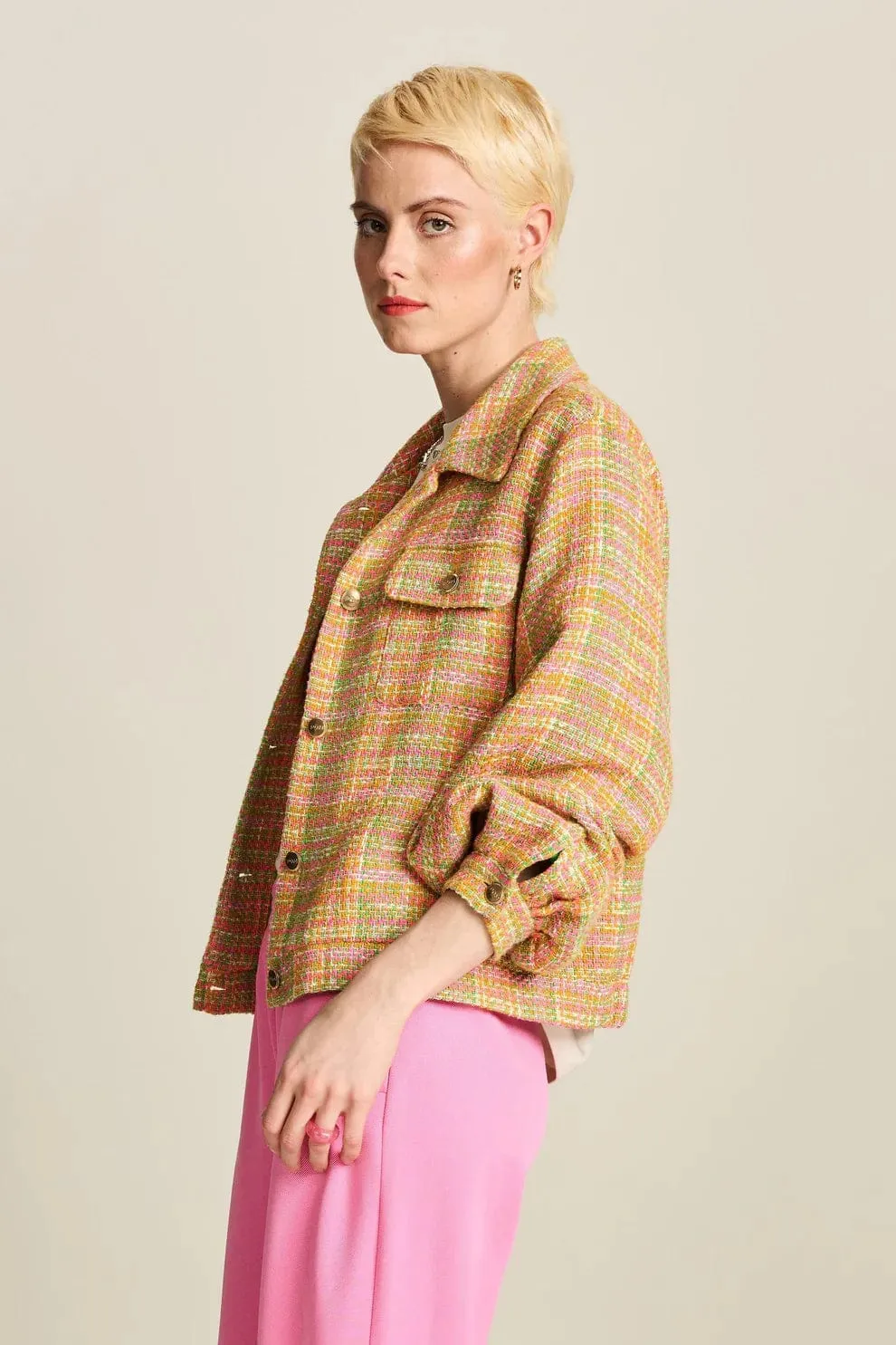 Pom Amsterdam Sunset Tweed Jacket