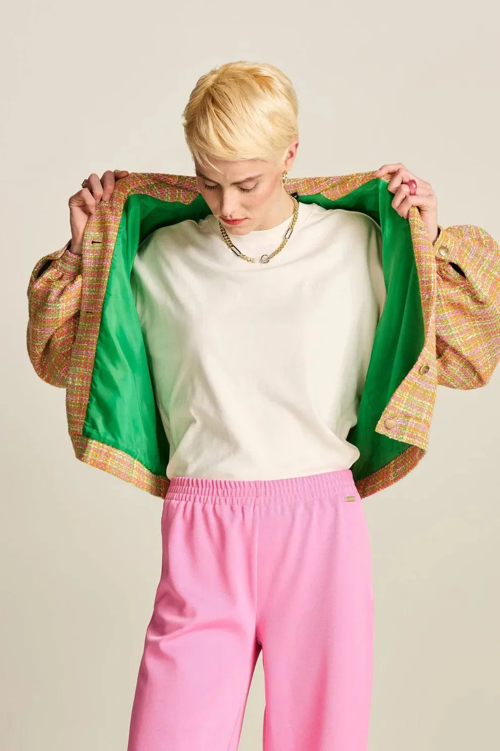 Pom Amsterdam Sunset Tweed Jacket