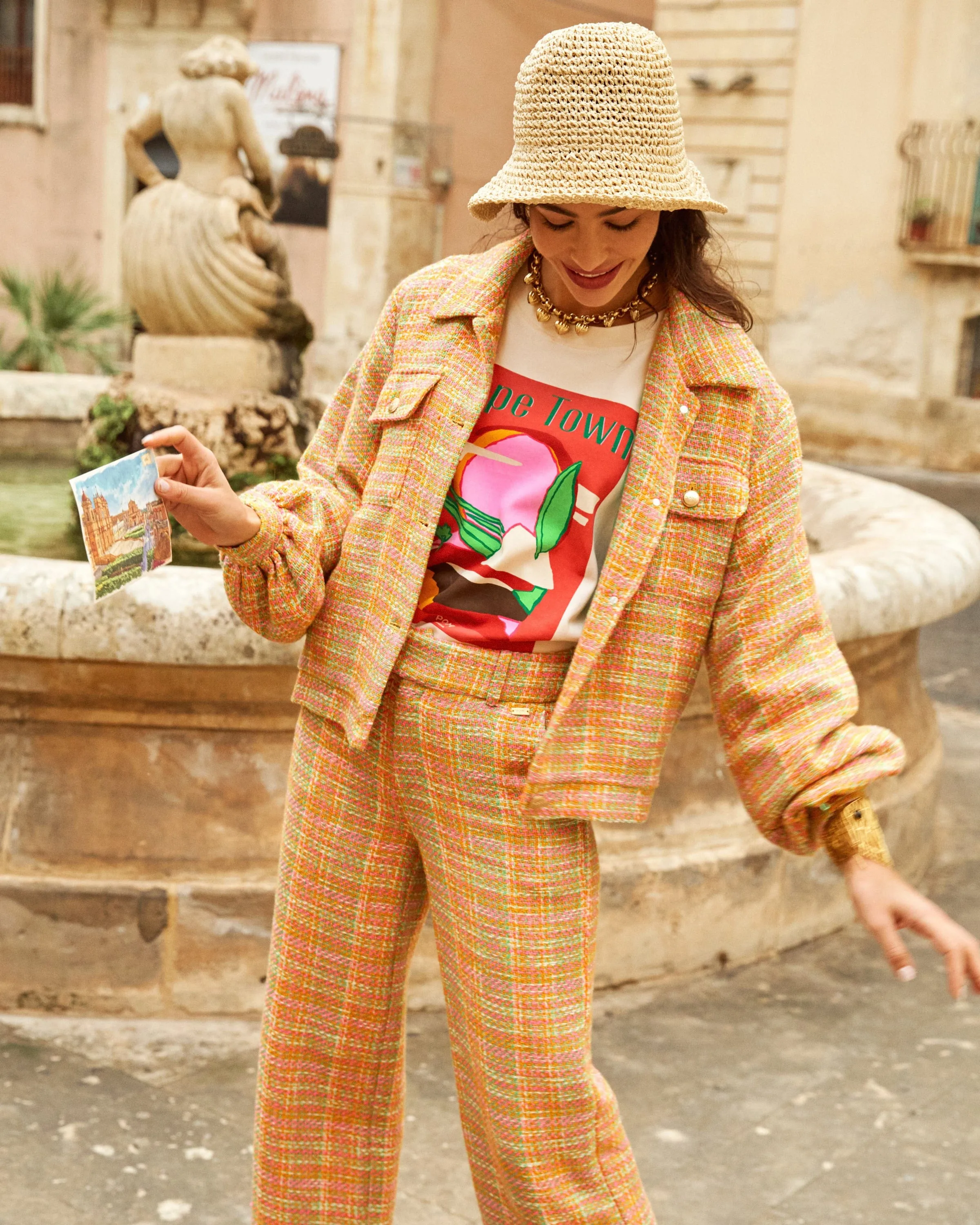 Pom Amsterdam Sunset Tweed Jacket