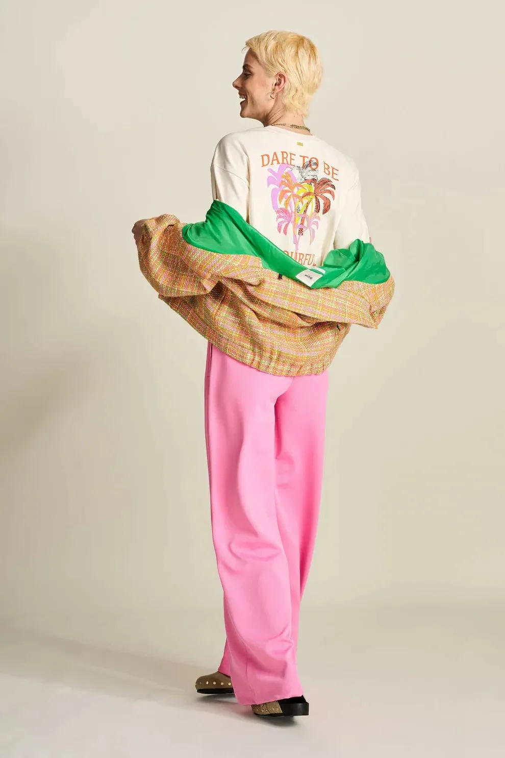 Pom Amsterdam Sunset Tweed Jacket