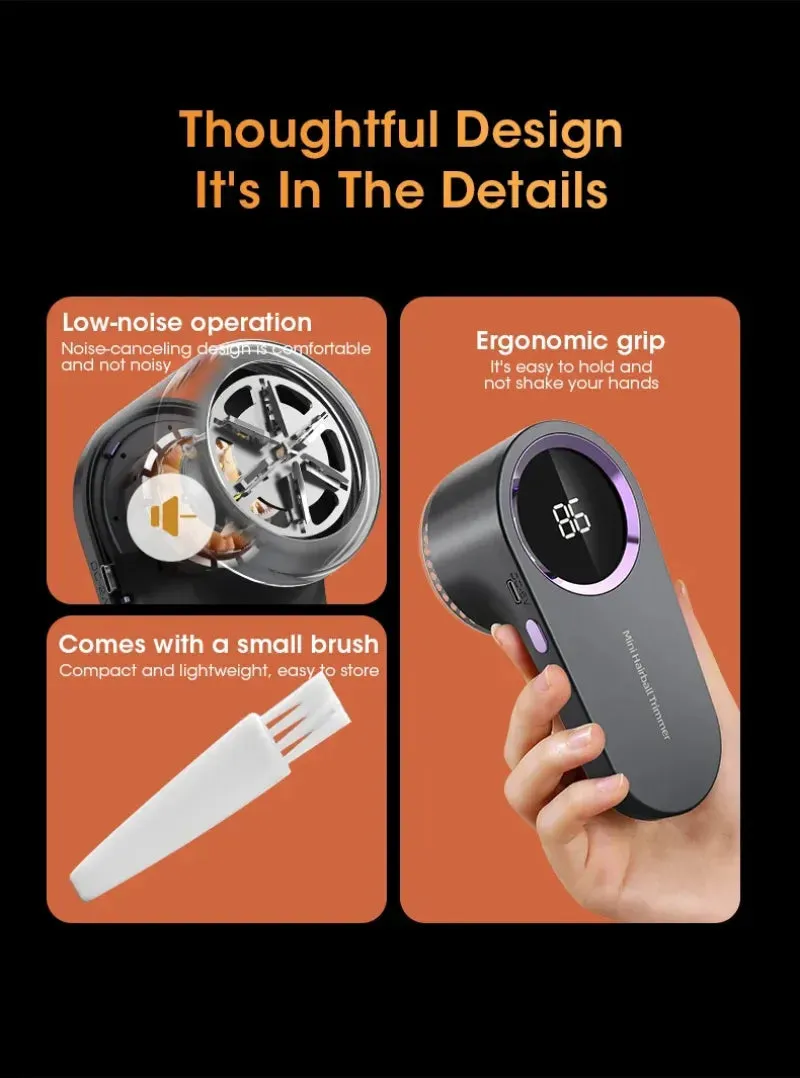 Portable Rechargeable Lint Remover