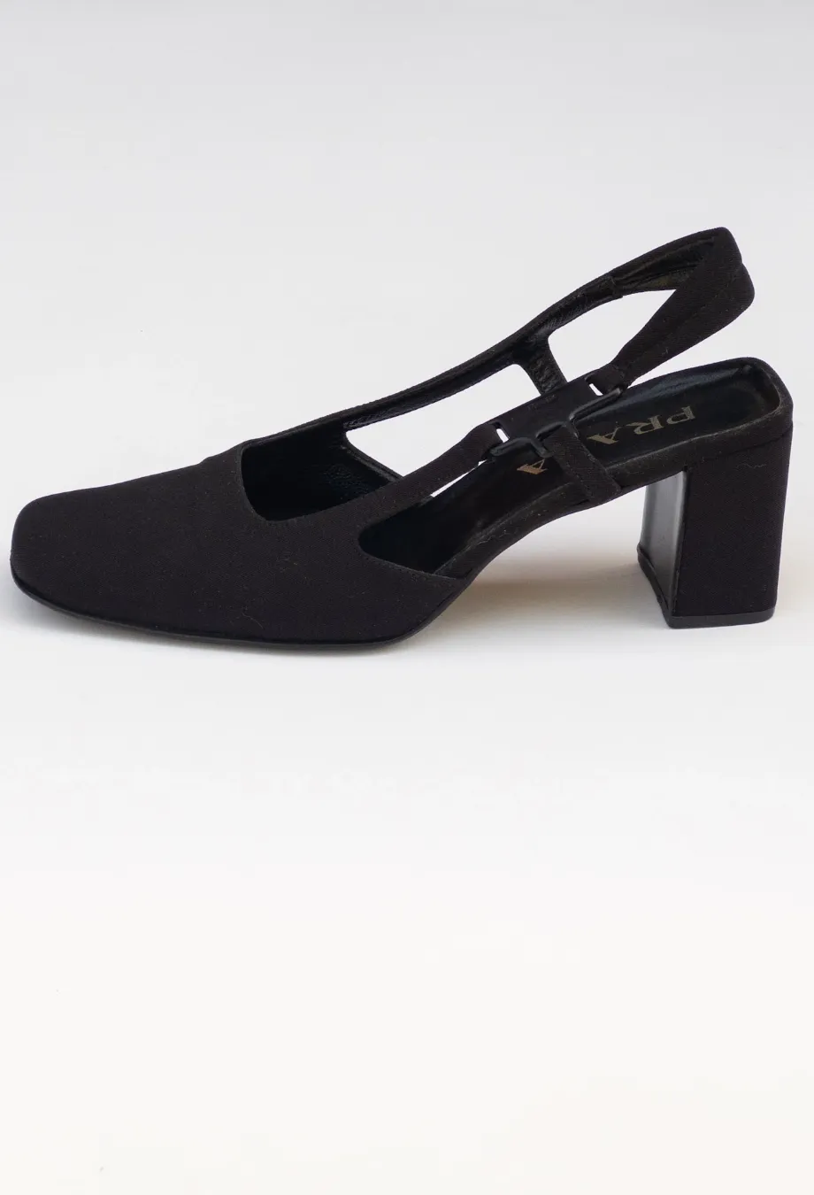 Prada Vintage Technical Slingback Heels
