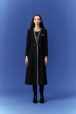 Prestige Double-breasted Maxi Coat