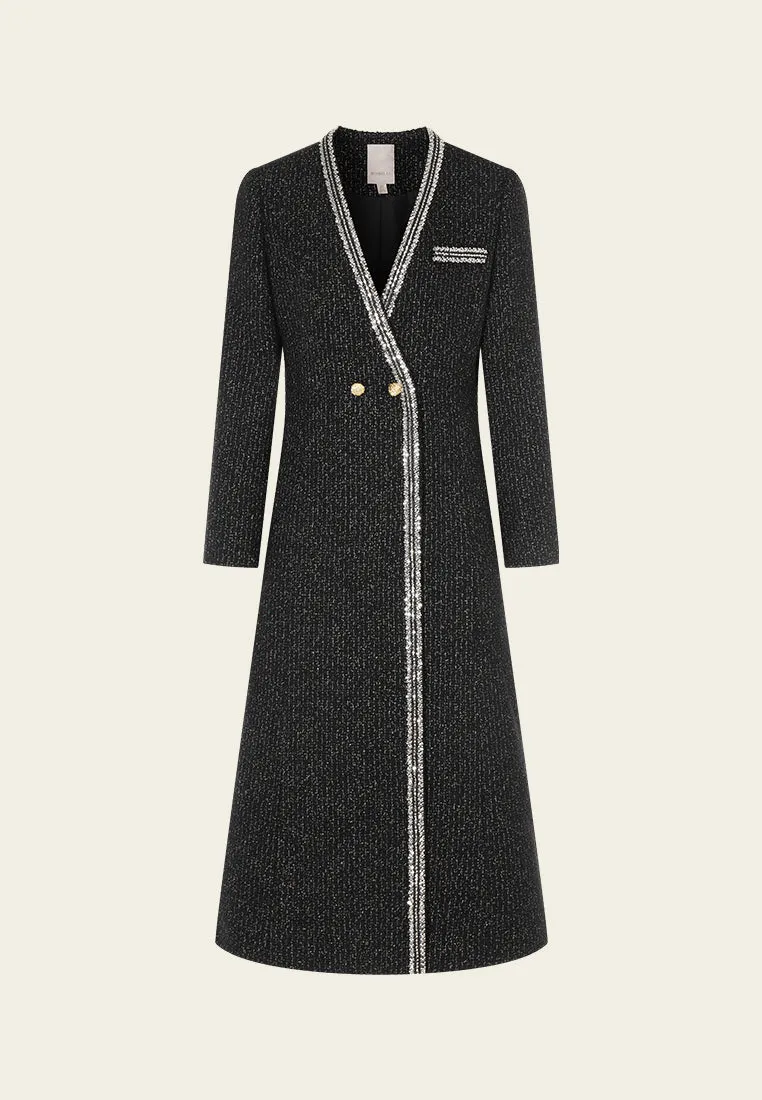 Prestige Double-breasted Maxi Coat