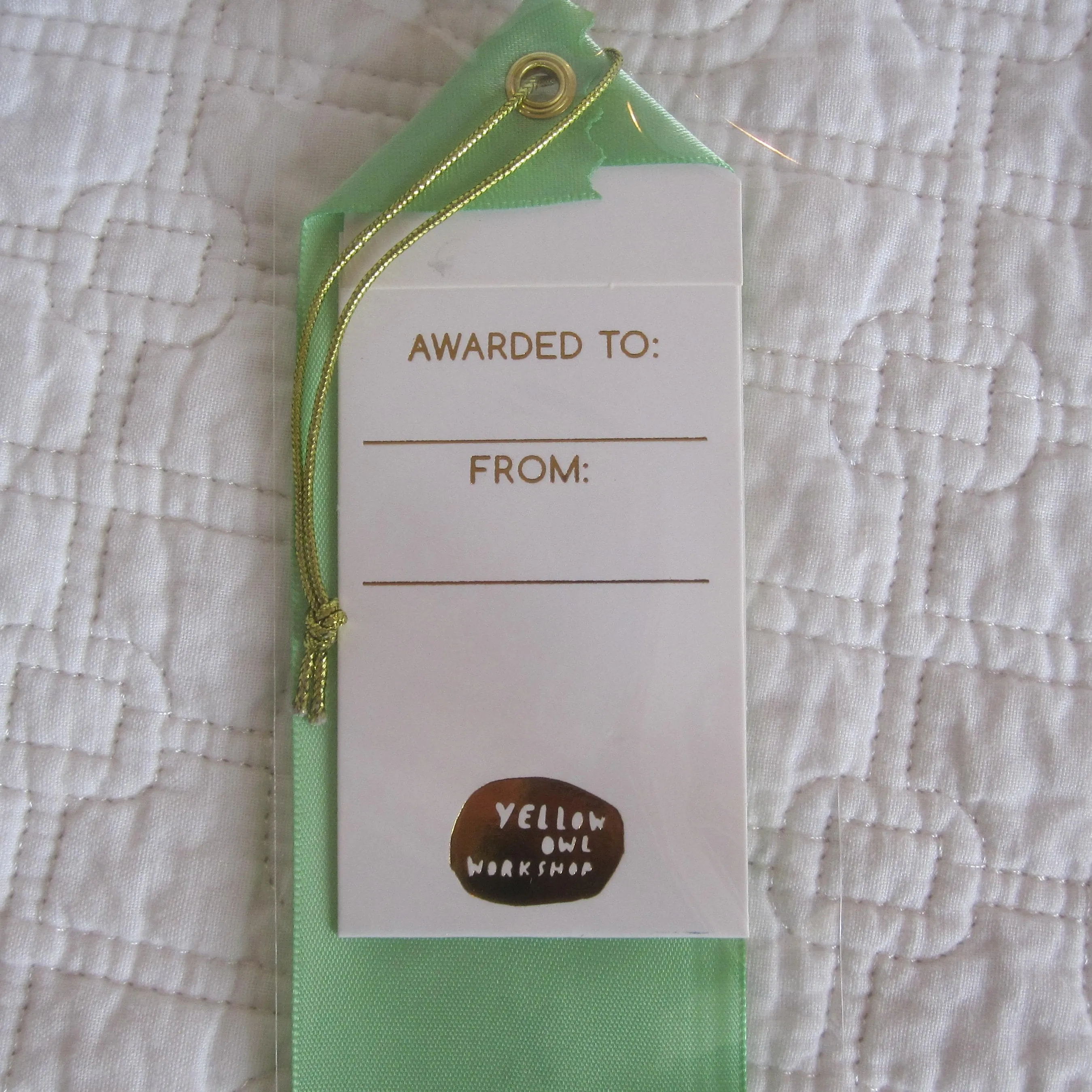 "So Extra" Award Ribbon Note