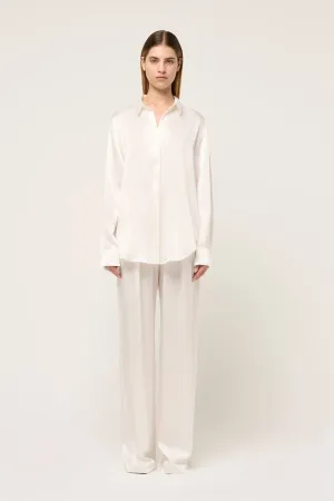 RELAXED SILK BOY SHIRT