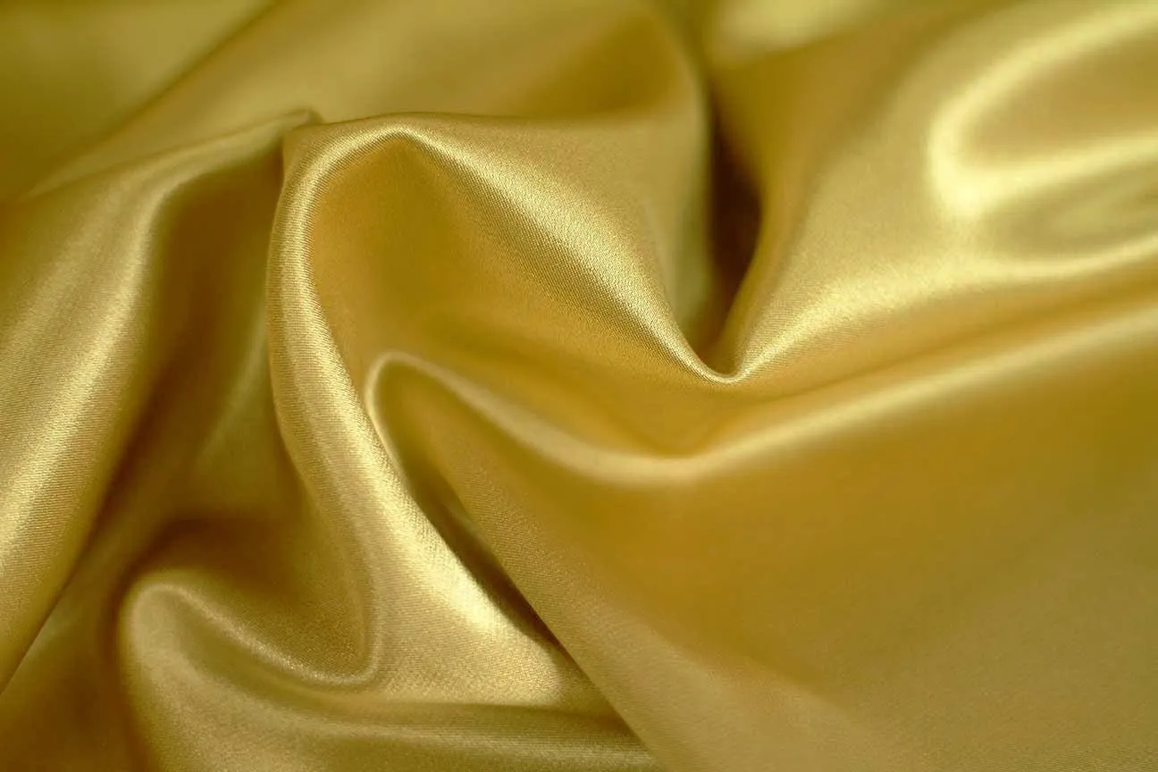 SA: Light Gold Stretch Satin