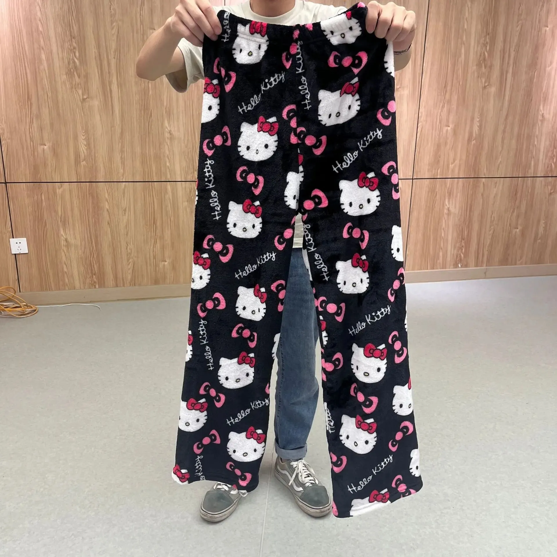 Sanrio Hello Kitty Pajamas | Kawaii Casual Home Pants