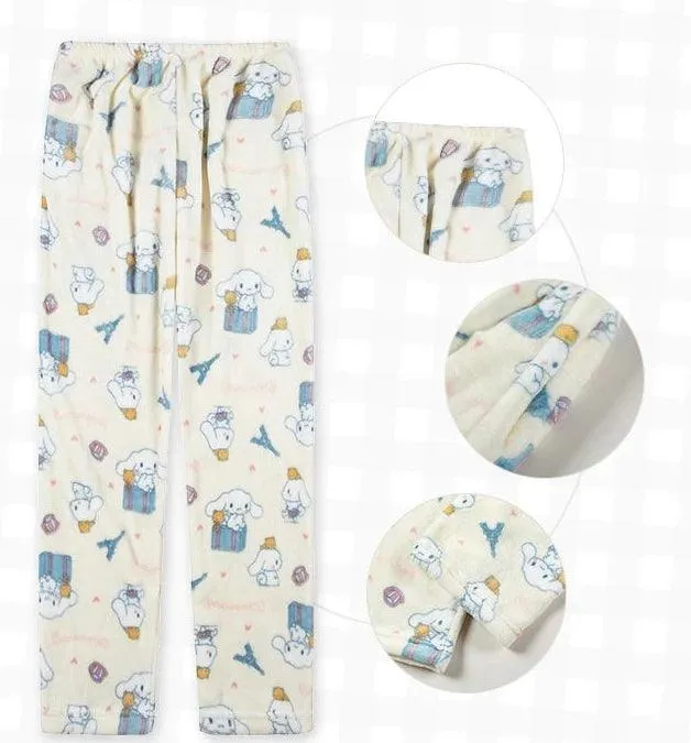 Sanrio Pastel Fluffy Pyjama Pants