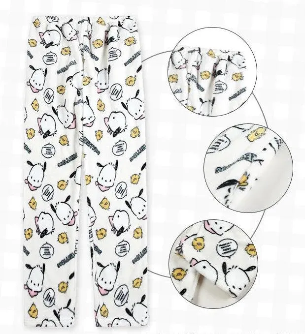 Sanrio Pastel Fluffy Pyjama Pants