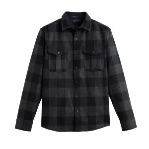 Scout Shirt Blue Green Buffalo Check