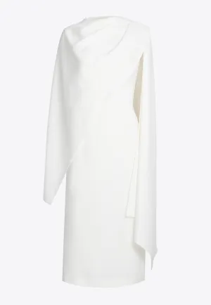 Shila Draped Midi Dress