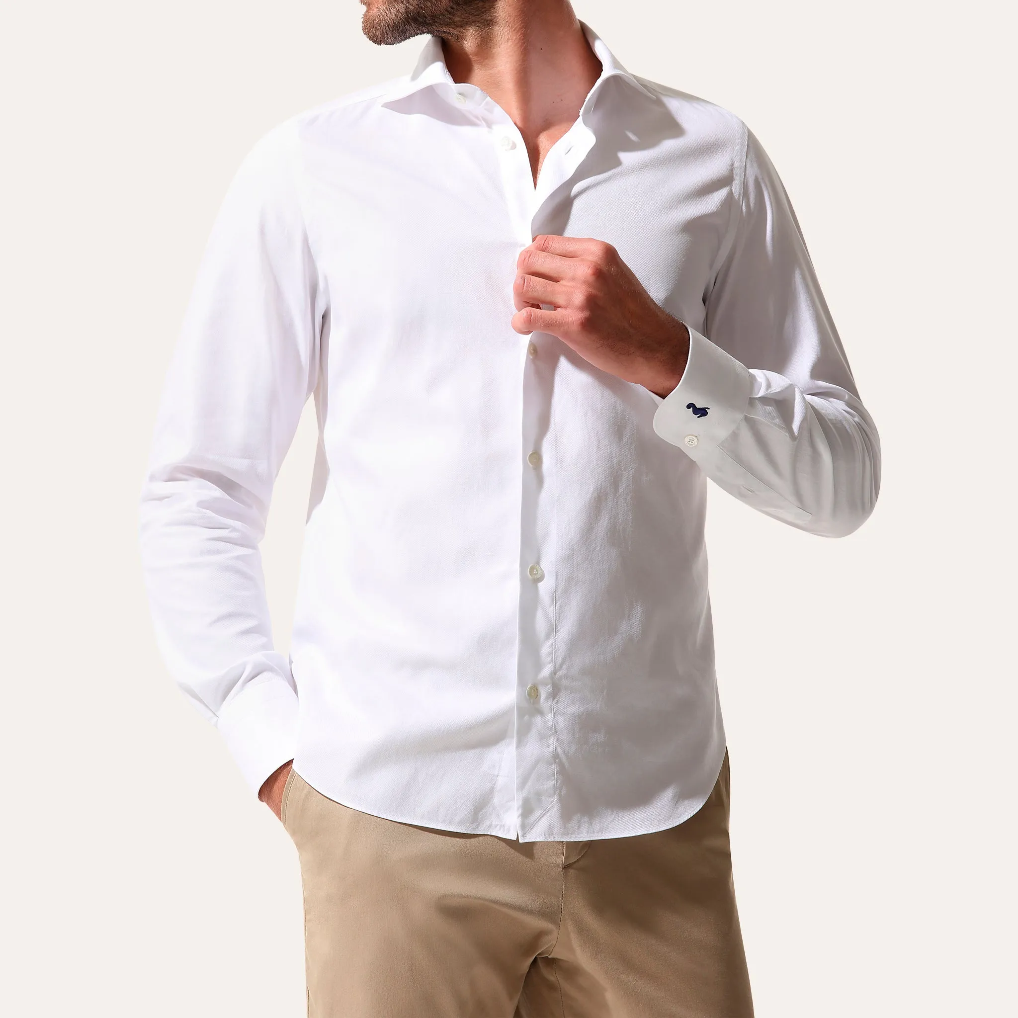 Shirt White (and Blue)