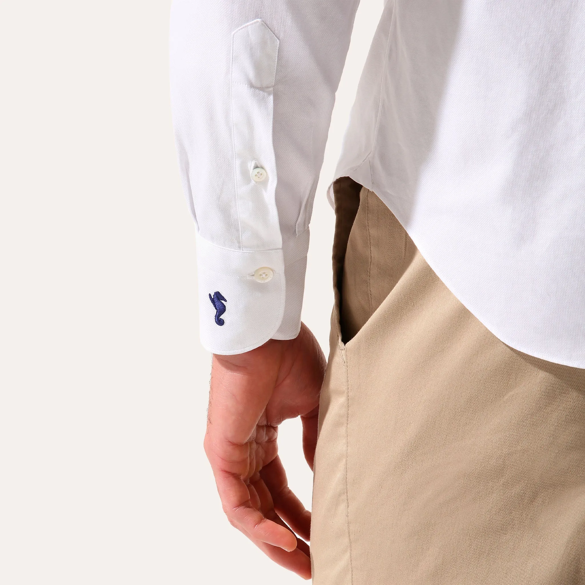Shirt White (and Blue)