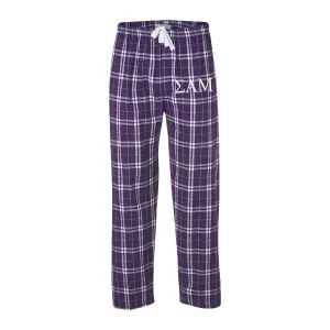 Sigma Alpha Mu Flannel Pants