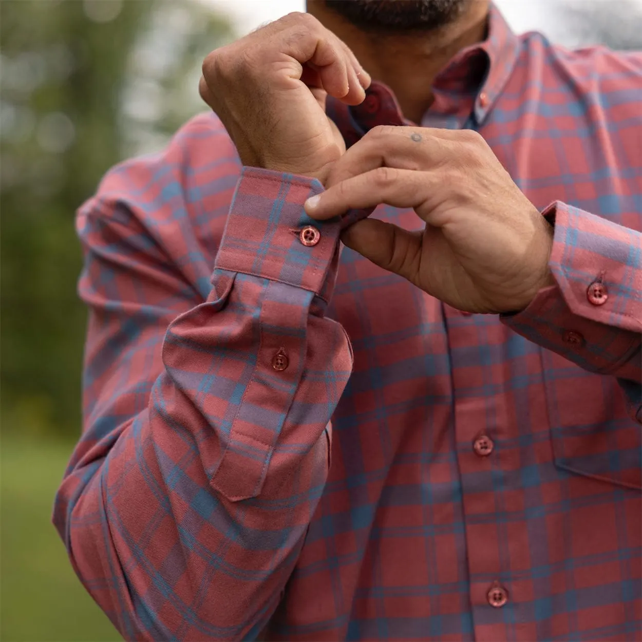 SinPlaid – BorlandFlex™ Long Sleeve Flannel