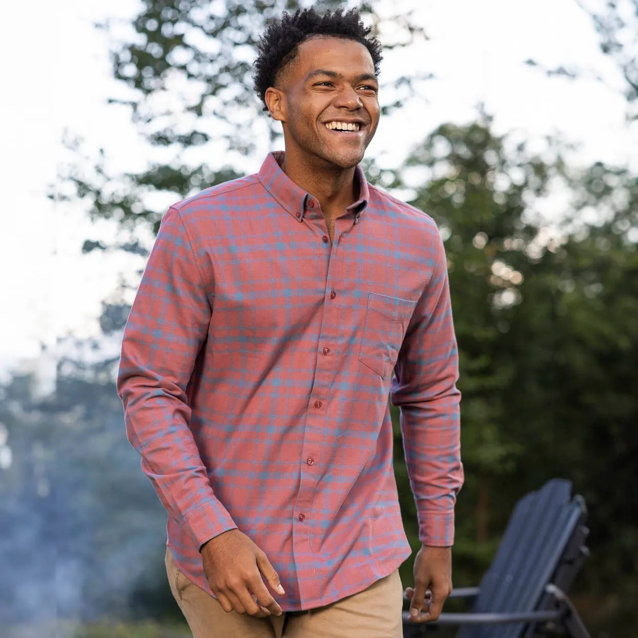 SinPlaid – BorlandFlex™ Long Sleeve Flannel